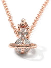 Mayfair Small Pendant Necklace Rose Gold - VIVIENNE WESTWOOD - BALAAN 2