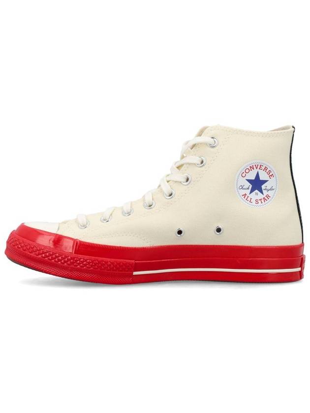 Comme Des Garçons Play X Converse Chuck 70 Cdg High Red Sole - COMME DES GARCONS PLAY - BALAAN 3