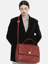 Women's Elegong Medium Tote Bag Briefcase Red BCTBMR9 - SUPERMOONDESIGN - BALAAN 4