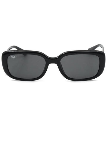 Eyewear Bio-Based Sunglasses Dark Grey Black - RAY-BAN - BALAAN 1