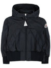 Kids ASSIA Hooded Jacket Black 1A00052 54A81 999 8 10A - MONCLER - BALAAN 3