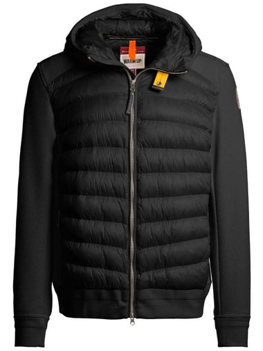 Parajumpers Buck Hybrid Padding Black - PARAJUMPERS - BALAAN 1