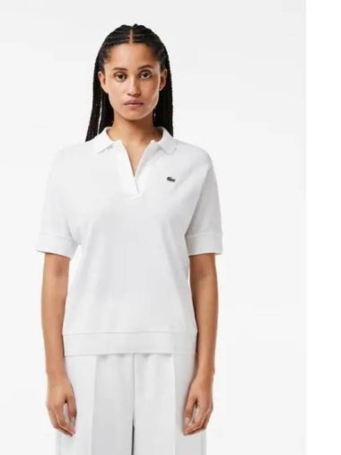 Women s Relaxed Fit Heritage Polo T Shirt PF0504 54G 001 Domestic Product GQ2N24020248592 - LACOSTE - BALAAN 1