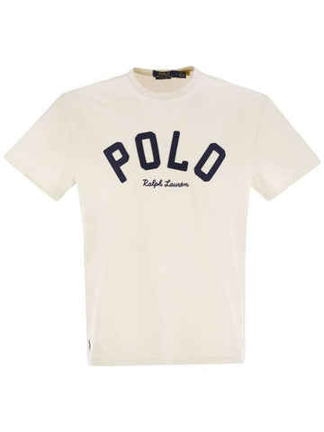 Jersey T-shirt with Classic-Fit logo - POLO RALPH LAUREN - BALAAN 1