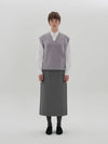 classic H line skirt gray - JUN BY JUN K - BALAAN 3