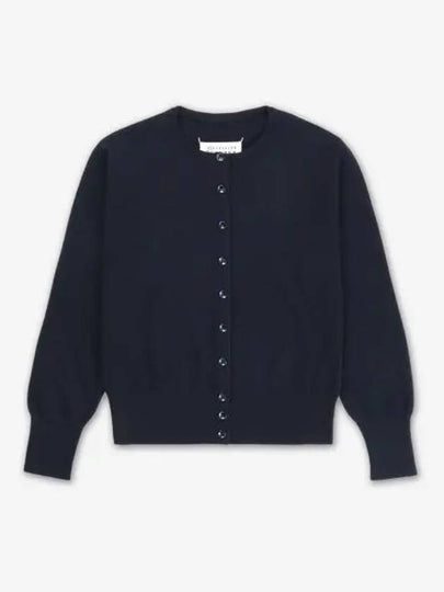 Crew Neck Cardigan Navy - MAISON MARGIELA - BALAAN 2