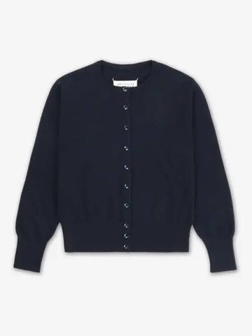 Crew Neck Cardigan Navy - MAISON MARGIELA - BALAAN 1