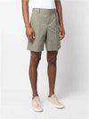 Terry Pintuck Bermuda Shorts Khaki - A.P.C. - BALAAN 2