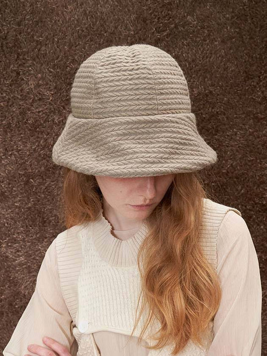 Soft Hazel Hat Grain Beige - BROWN HAT - BALAAN 1