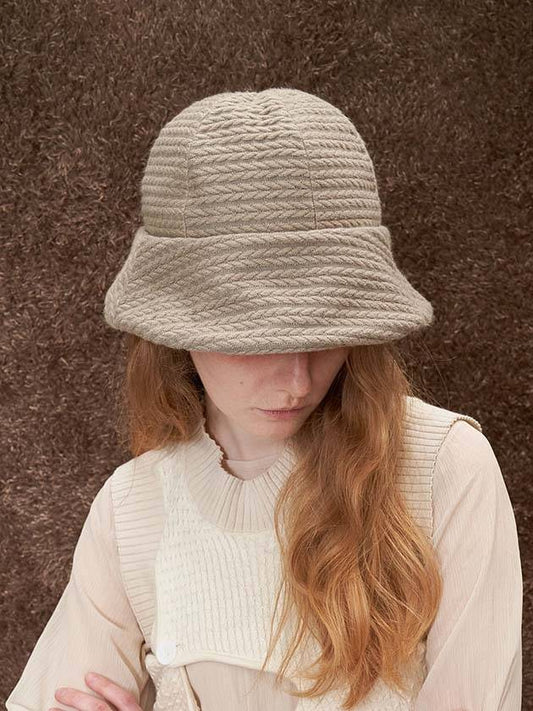 Soft Hazel Bucket Hat Grain Beige - BROWN HAT - BALAAN 2