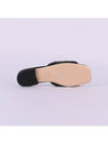 Double G Leather Slide Slippers Black - GUCCI - BALAAN 5