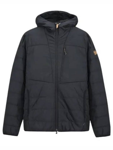 Men s Keb Padded Hoodie Black - FJALL RAVEN - BALAAN 1