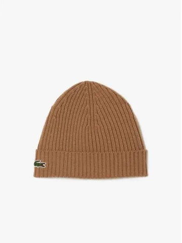 Ribbed wool beanie RB0001 53N SIX domestic product GQ2N23081881005 - LACOSTE - BALAAN 1