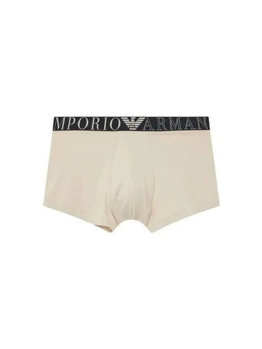 UNDERWEAR Men s Big Logo Banding Micro Draw Beige - EMPORIO ARMANI - BALAAN 1