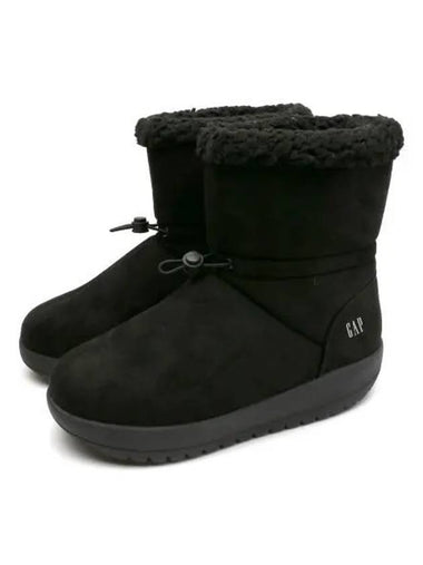 Bonnie suede boots black - GAP - BALAAN 1