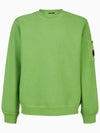 Lens Wappen Cotton Sweatshirt Green - CP COMPANY - BALAAN 3