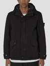 David-TC Down Short Parka Black - STONE ISLAND - BALAAN 4