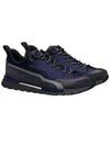 Fast Track Scritto low-top sneakers navy black - BERLUTI - BALAAN.