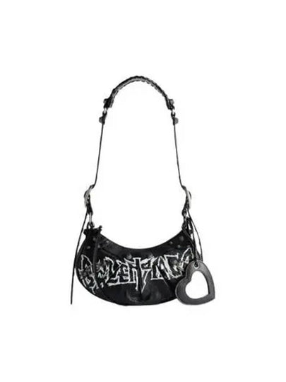 Le Cargol XS DIY Metal Lambskin Shoulder Bag Black - BALENCIAGA - BALAAN 2