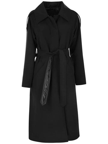 Reversible coat in wool and nylon blend - HERNO - BALAAN 1