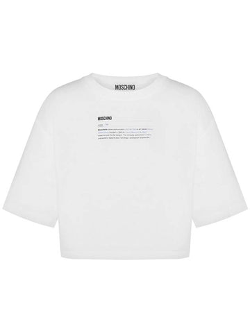 Moschino T-shirts and Polos White - MOSCHINO - BALAAN 1