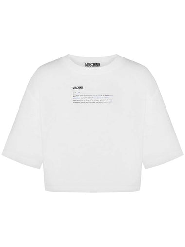 Moschino T-shirts and Polos White - MOSCHINO - BALAAN 1