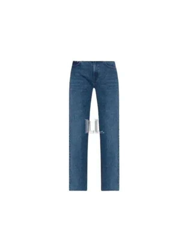 Large Fit Denim Jeans Blue - AMI - BALAAN 2