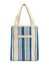 Darwen Striped Small Nylon Tote Bag Blue - ISABEL MARANT - BALAAN 4