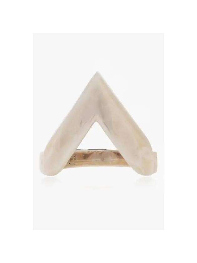 Triangle Ring Silver - BOTTEGA VENETA - BALAAN 2