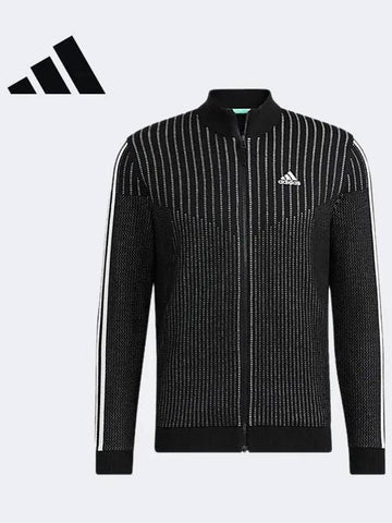 GV1192 Men s Wind Proof Knit Jacket - ADIDAS GOLF - BALAAN 1