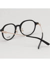 Glasses frame BY5071H 001 black horn rim light round - BALLY - BALAAN 4