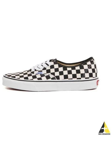 Authentic Golden Coast Checkerboard Black White VN000W4NDI01 - VANS - BALAAN 1