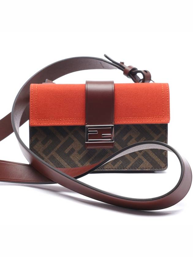 men's baguette cross bag - FENDI - BALAAN.