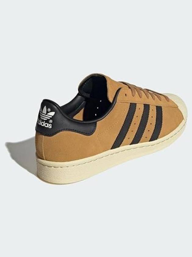 WoMen's Superstar 82 Low Top Sneakers Brown - ADIDAS - BALAAN 6