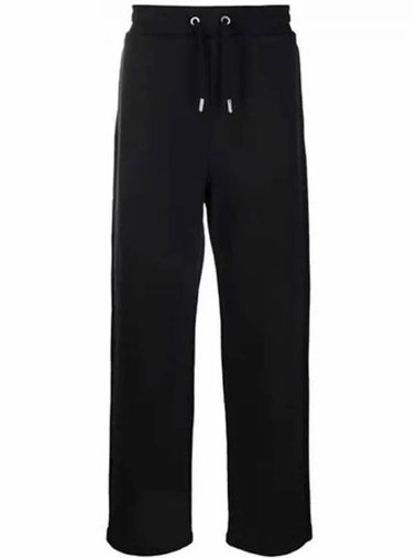 E22HTR202 747 001 Heart Embroidered Drawstring Pants Black Men s TJ 270017 - AMI - BALAAN 1