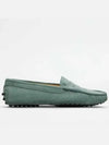 Gommino Suede Driving Shoes Green - TOD'S - BALAAN 2