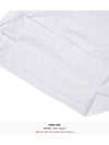 Golf wear polo brushed long sleeve t-shirt G01562 001 - HYDROGEN - BALAAN 10