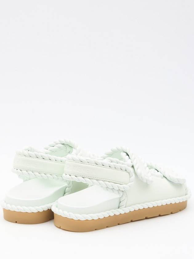 Jack Flat Sandals Glacier - BOTTEGA VENETA - BALAAN 4