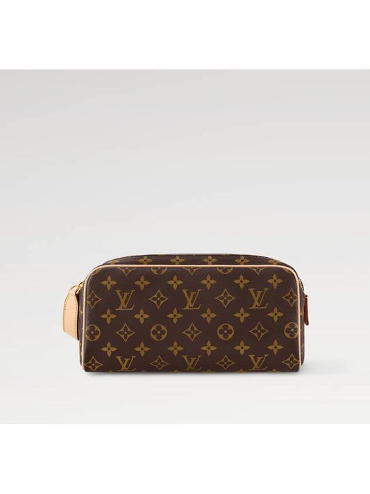 Dopp Kit Toilet Monogram Canvas Pouch Bag Brown - LOUIS VUITTON - BALAAN 2