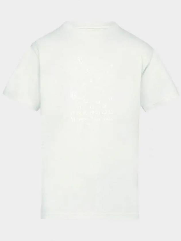 Women's Numeric Logo Short Sleeve T-Shirt Offwhite - MAISON MARGIELA - BALAAN 2