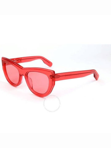 Kenzo Pink Cat Eye Ladies Sunglasses KZ40022F 42E 53 - KENZO - BALAAN 1