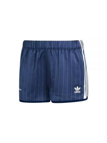 x Sporty Rich Shorts White Night Indigo KR Women - ADIDAS - BALAAN 1