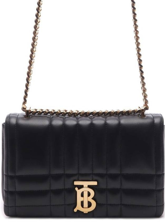 Lola Quilted Lambskin Small Shoulder Bag Black - BURBERRY - BALAAN 2