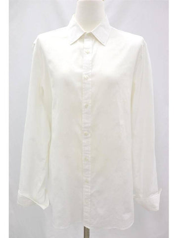 Cotton Poplin Women s Shirt White Size 40 - GUCCI - BALAAN 1