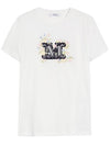 Cotton Short Sleeve T-Shirt White - MAX MARA - BALAAN 1