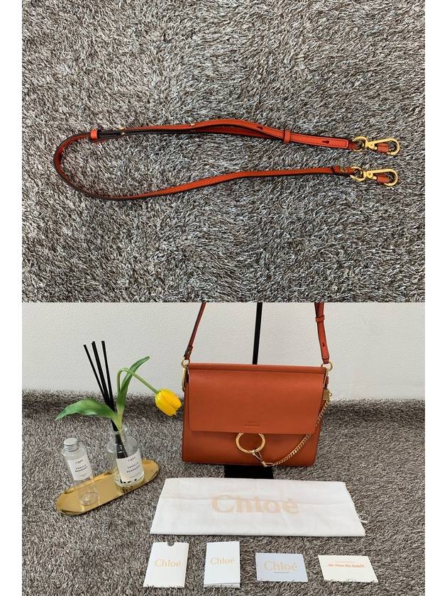 Leather shoulder gold pay bag B4Y8TR - CHLOE - BALAAN 7