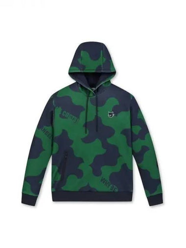 Golf men s camo print sweatshirt hooded hoodie WMTBS24123GRX Domestic product GQ0Z24012376515 - WAAC - BALAAN 1