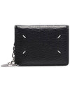 4 Stitch Keyring Card Wallet Black - MAISON MARGIELA - BALAAN 2