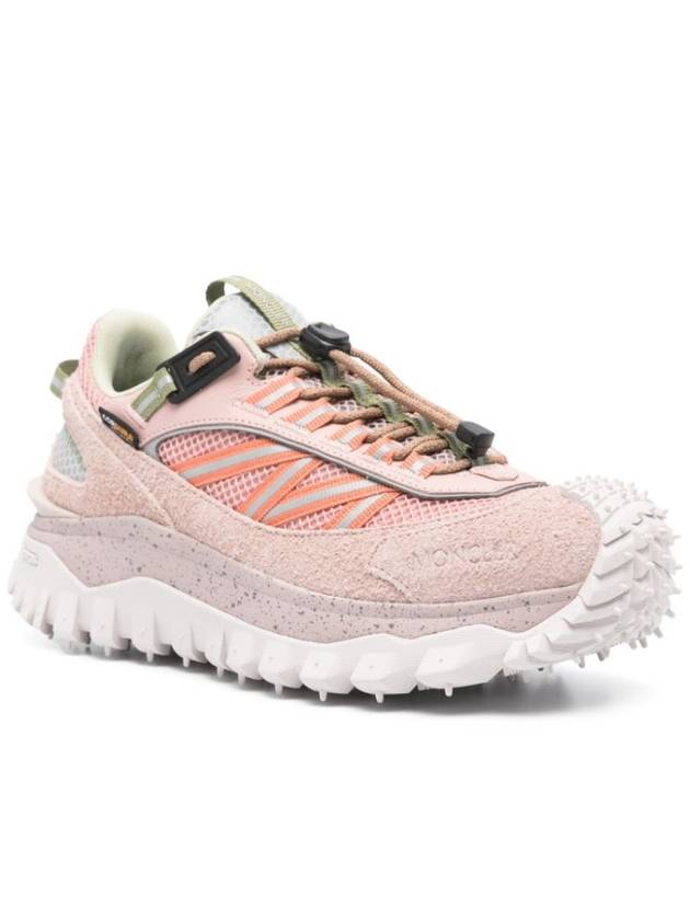 Women's Trailgrip Low Top Sneakers Pink - MONCLER - BALAAN 3