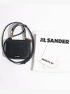 Tangle Logo Mini Calfskin Leather Cross Bag Black - JIL SANDER - BALAAN 7